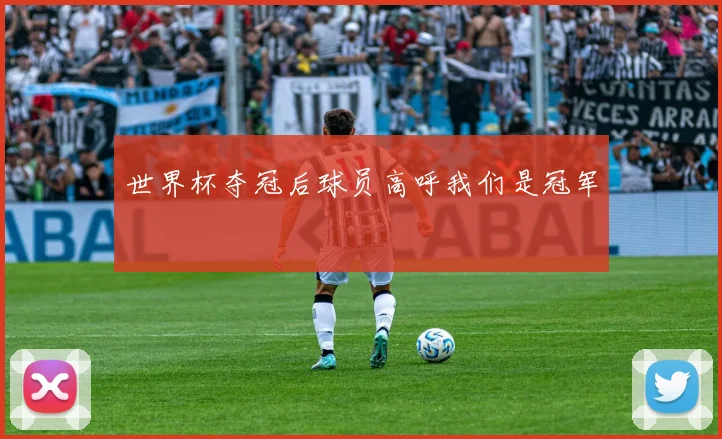 世界杯夺冠后球员高呼我们是冠军